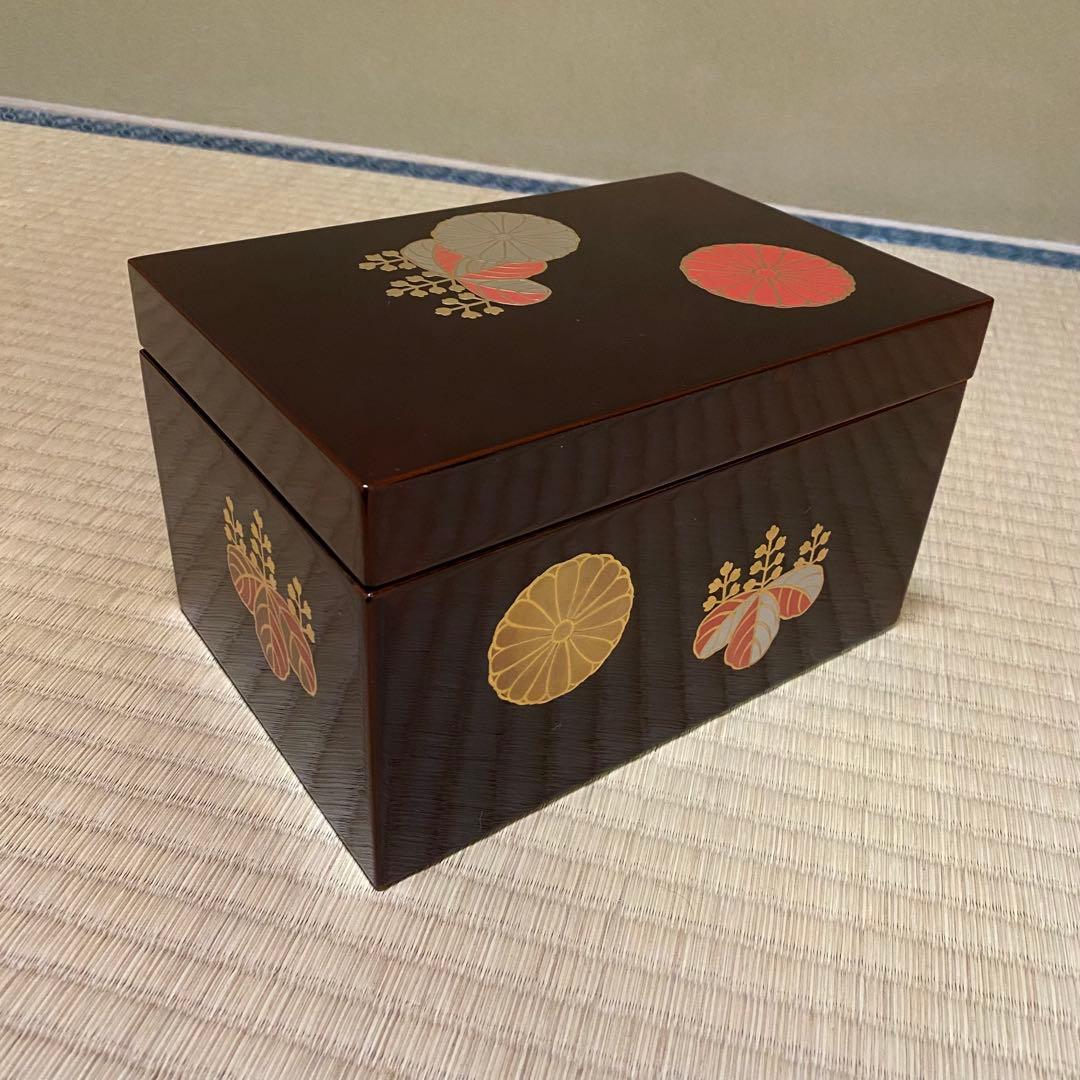 溜塗 高台寺 茶箱 茶道具セット