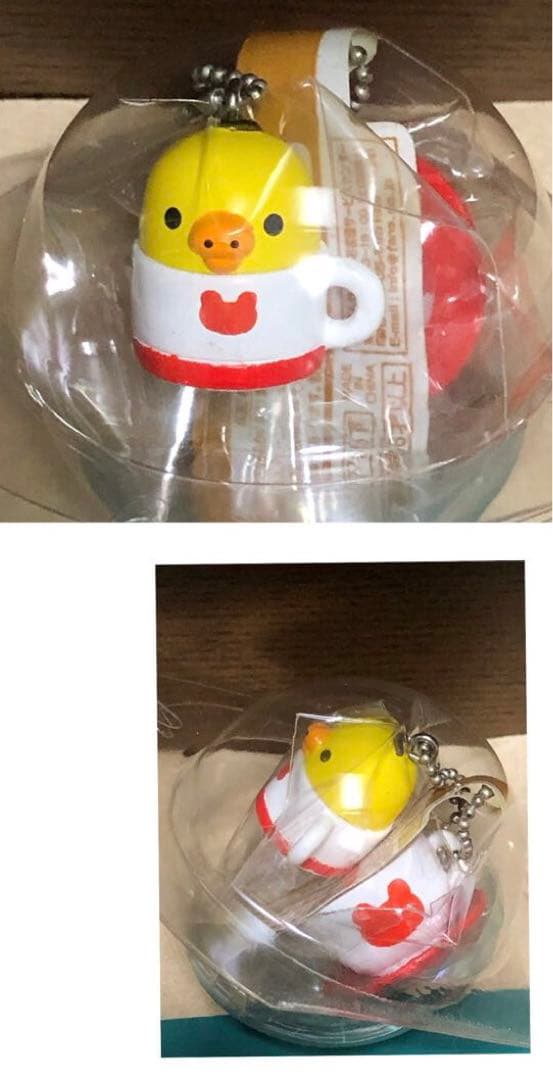 リラックマいちごコレクション　ほっこりcafeフィギュアキーチェーン
