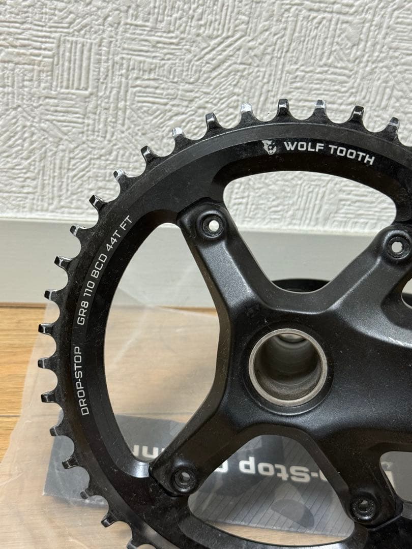 シマノGRX FC-RX600 165mm WOLF TOOTH チェーンリング