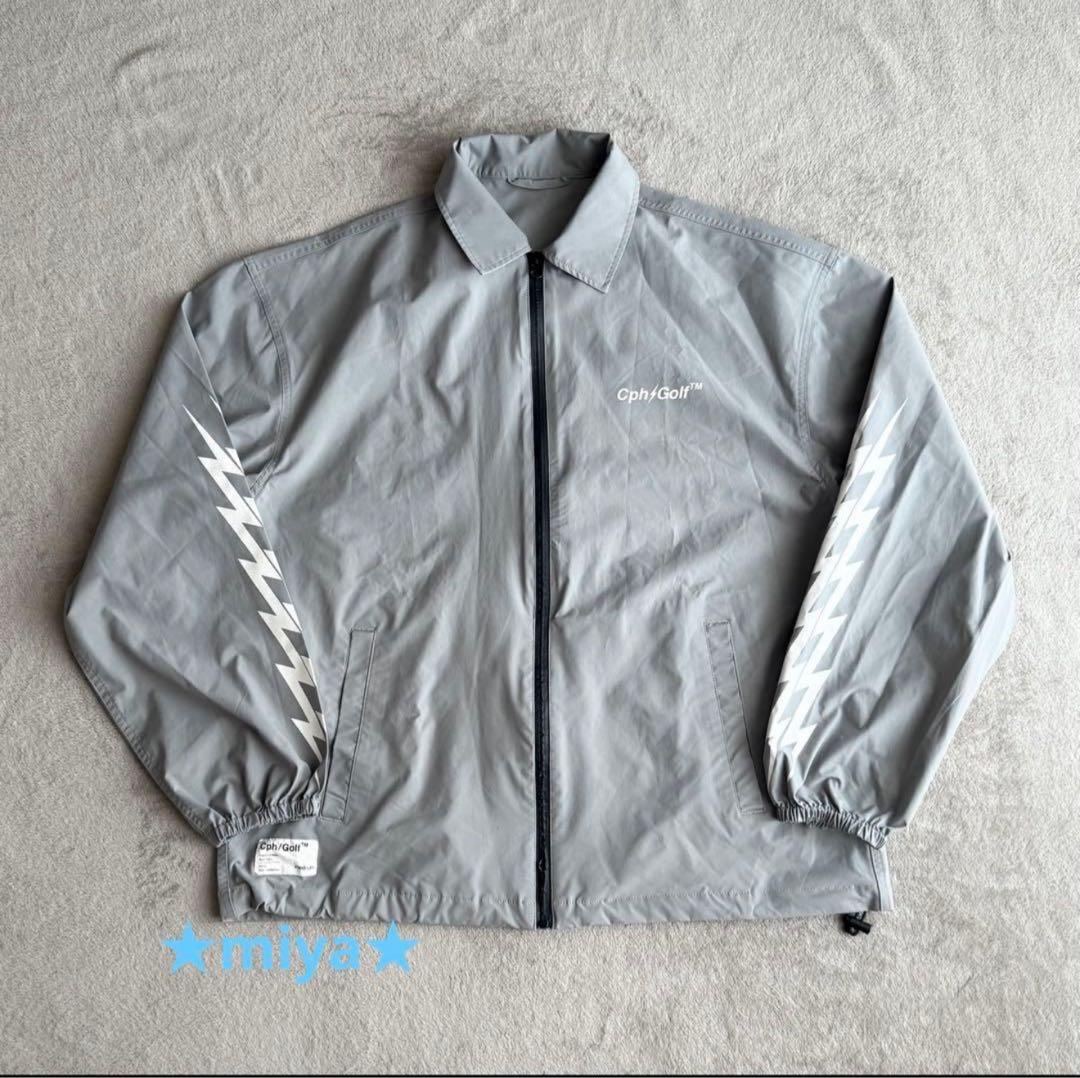 【セットアップ】Cph/Golf THUNDER STRIPES グレー M