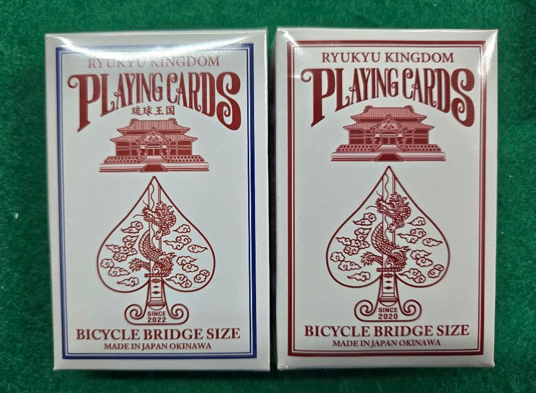 【新品】沖縄バイスクルトランプ レアデック 6個セット ブルーシール