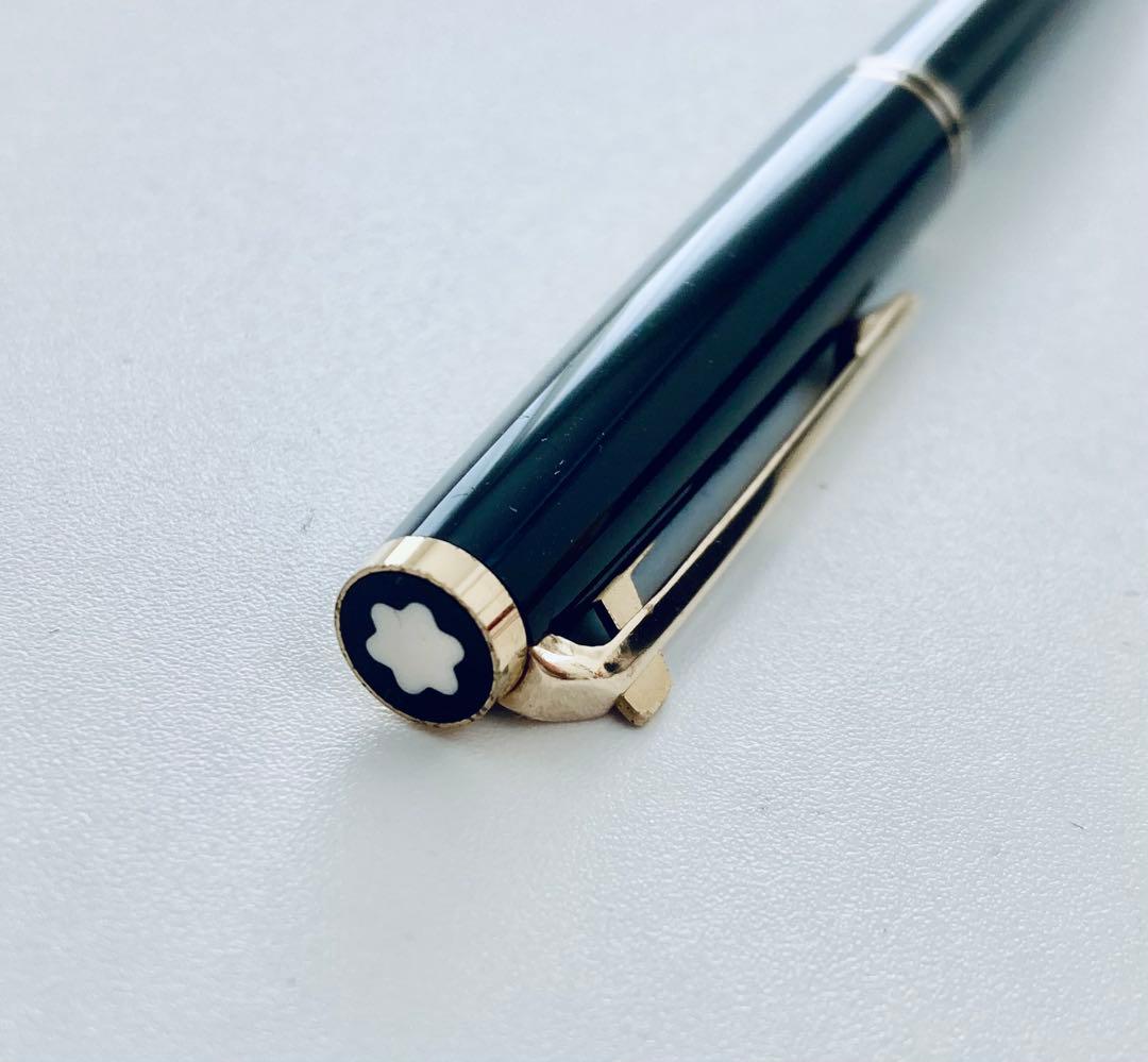 1970s◆モンブラン高級ボールペン♯281 MONTBLANC ブラック 美品