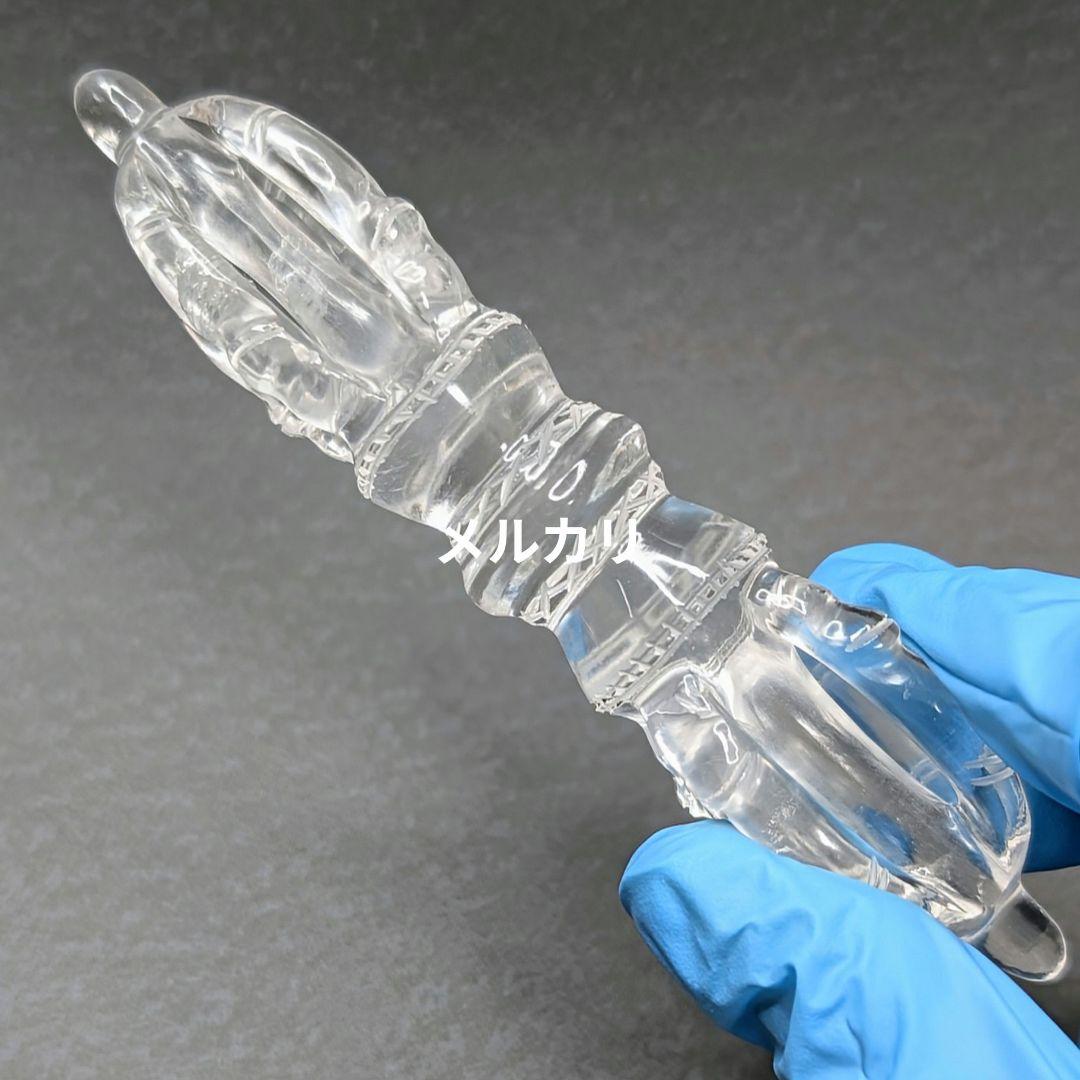 ￥18,000→15,300　15%OFF　水晶ヴァジュラ（五鈷杵）