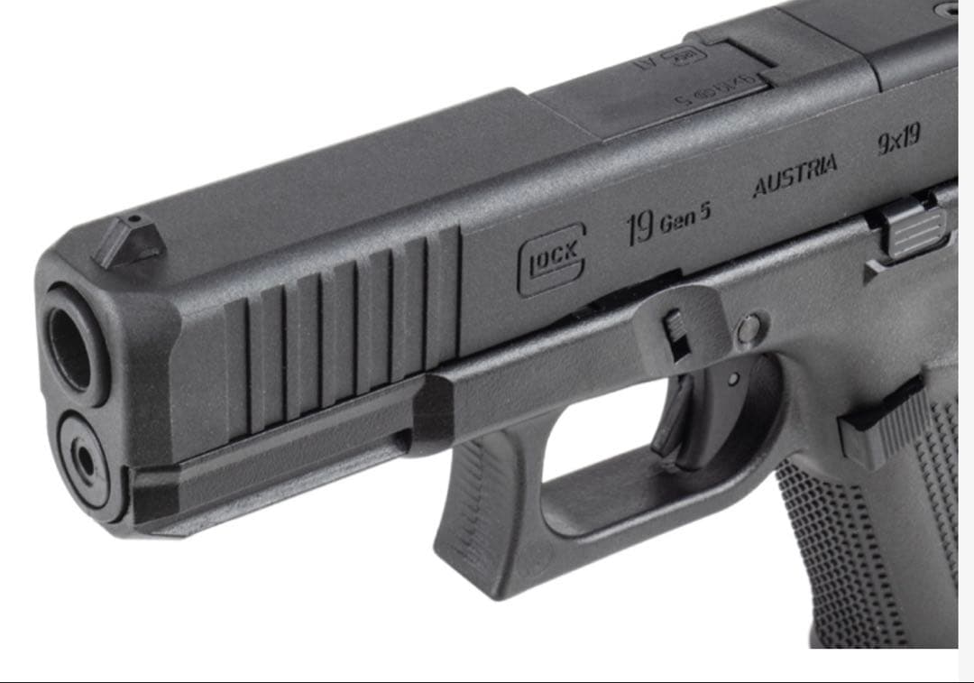 バトンGLOCK G19 Gen5 ブローバックガスガン 【JASG認定】