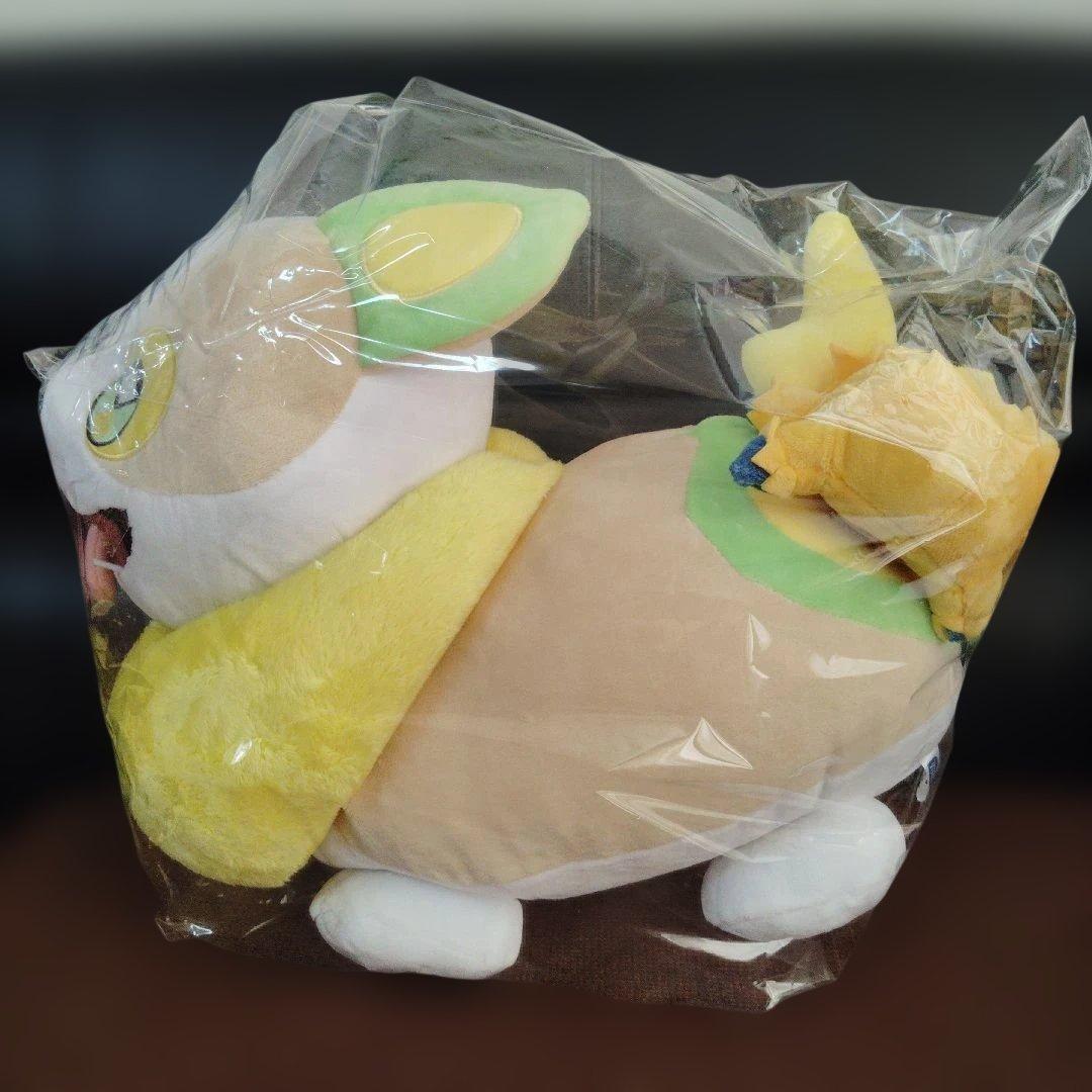 ポケモン★♥ぶるぶるバチュル・ワンパチ付き♥★ぬいぐるみ★TAKARA TOMY