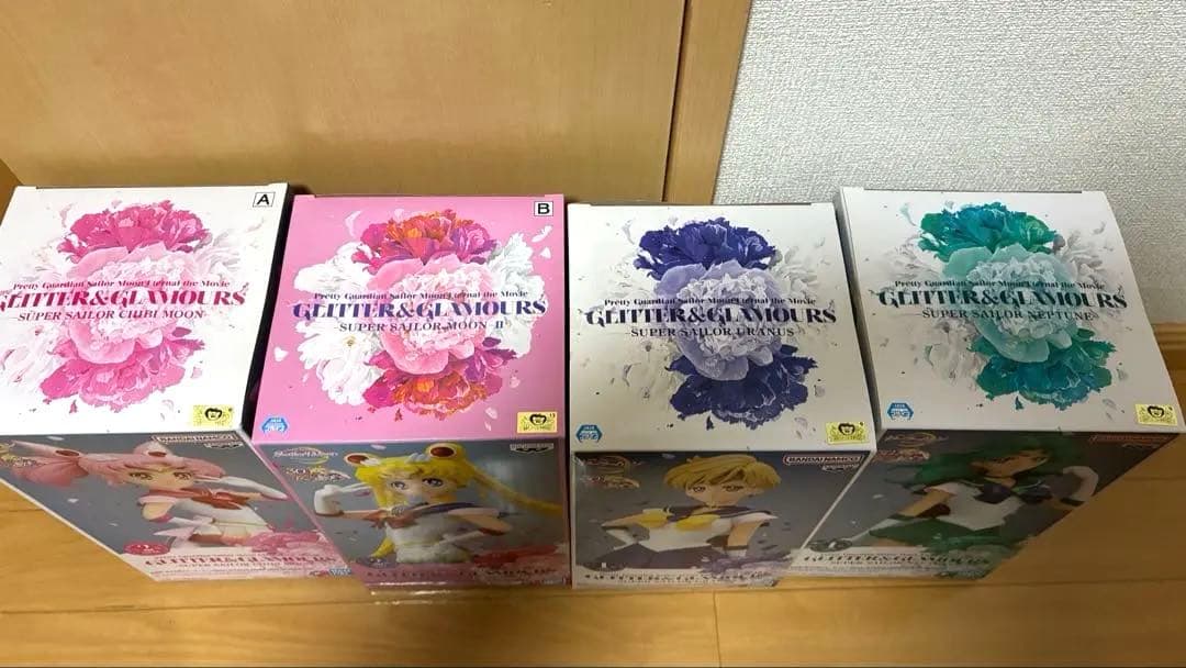 セーラームーン　GLITTER&GLAMOURS フィギュア　12個セット