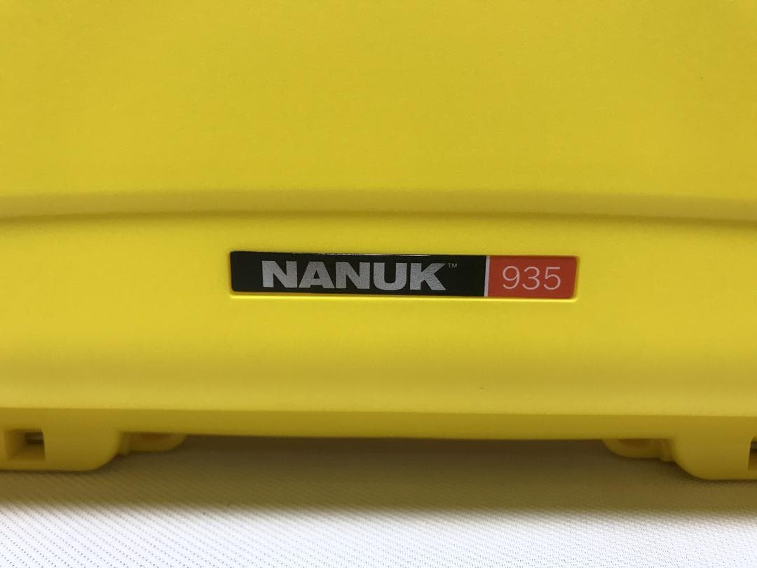 未使用品　NANUK ナヌーク935　防水ハードケース　NK935Y　イエロー
