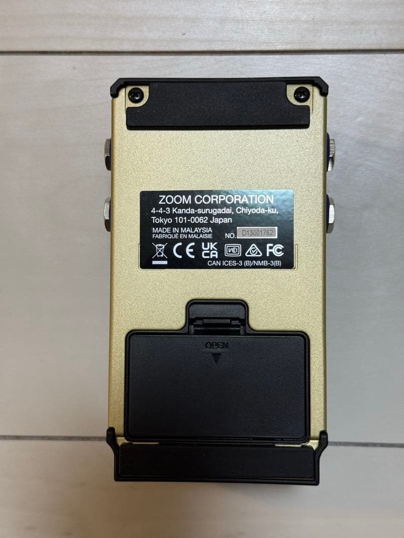ギター ZOOM MS-80IR+ MultiStomp