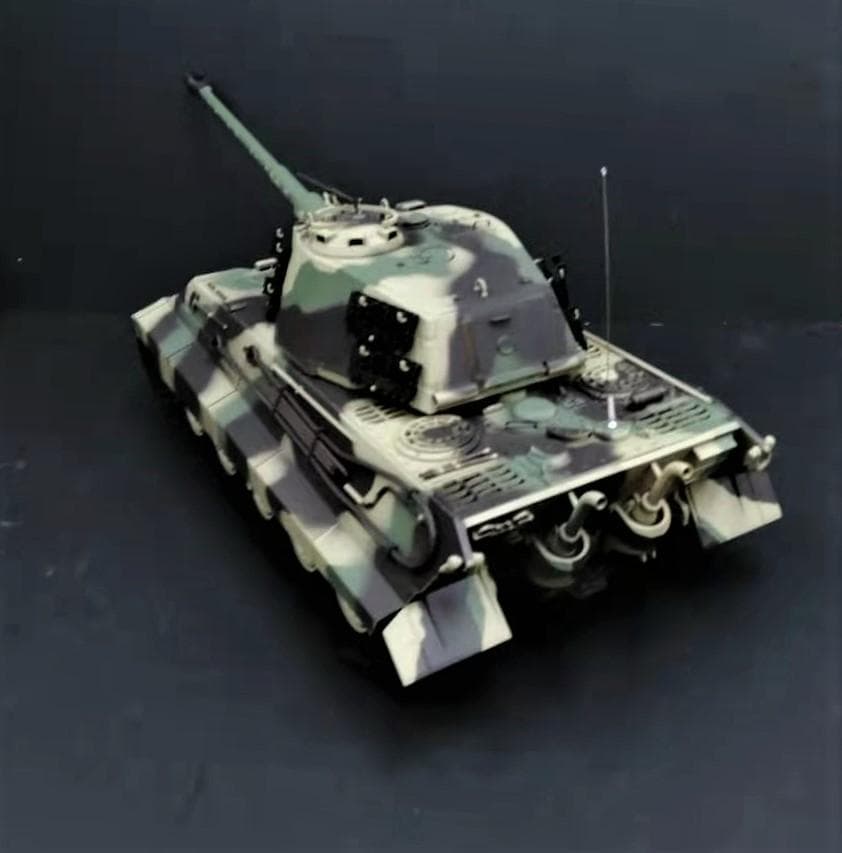 若干訳あり1/16戦車ラジコン　ドイツキングタイガー　ヘンロン3888A-1