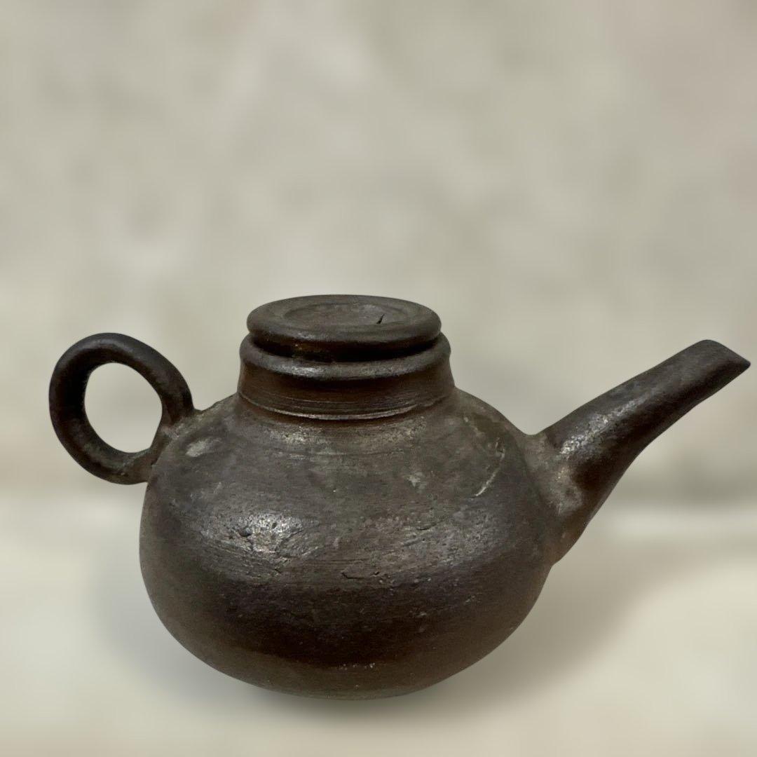 南蛮焼.前川和夫氏.穴窯.急須.酒器.やちむん