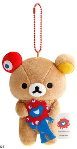 ◎正規品◎ミャクミャク×リラックマ ぶらさげぬいぐるみ 関西万博
