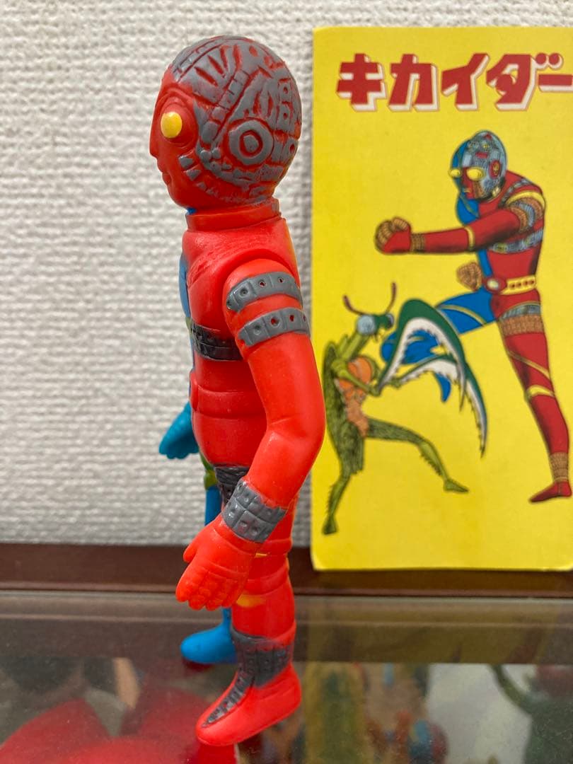 無版権　当時物　パチ　キカイダー　ソフビ　ビンテージ　美品