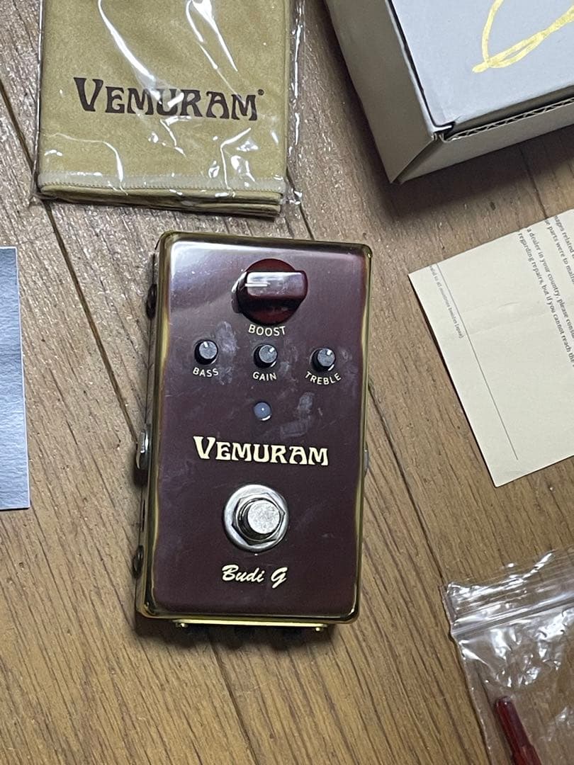 ギター Vemuram budi G ADD CBF mod janray