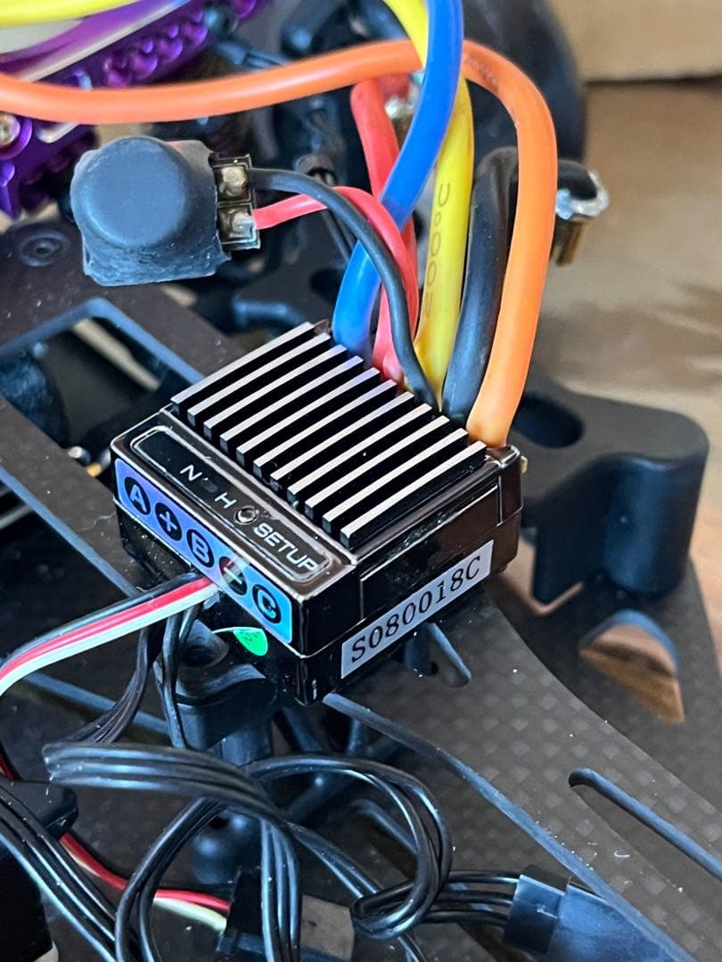 YokomoYD-2RX 1/10 RWD ドリフトカーキット サーボアンプ付き