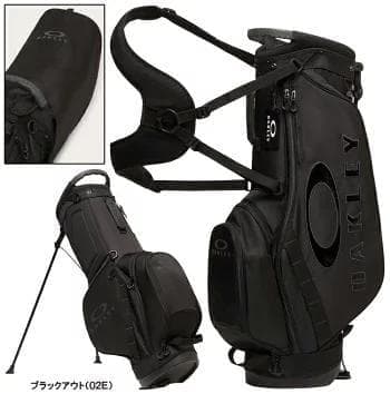 新品 オークリー OAKLEY ゴルフ スタンドキャディバッグ ブラック
