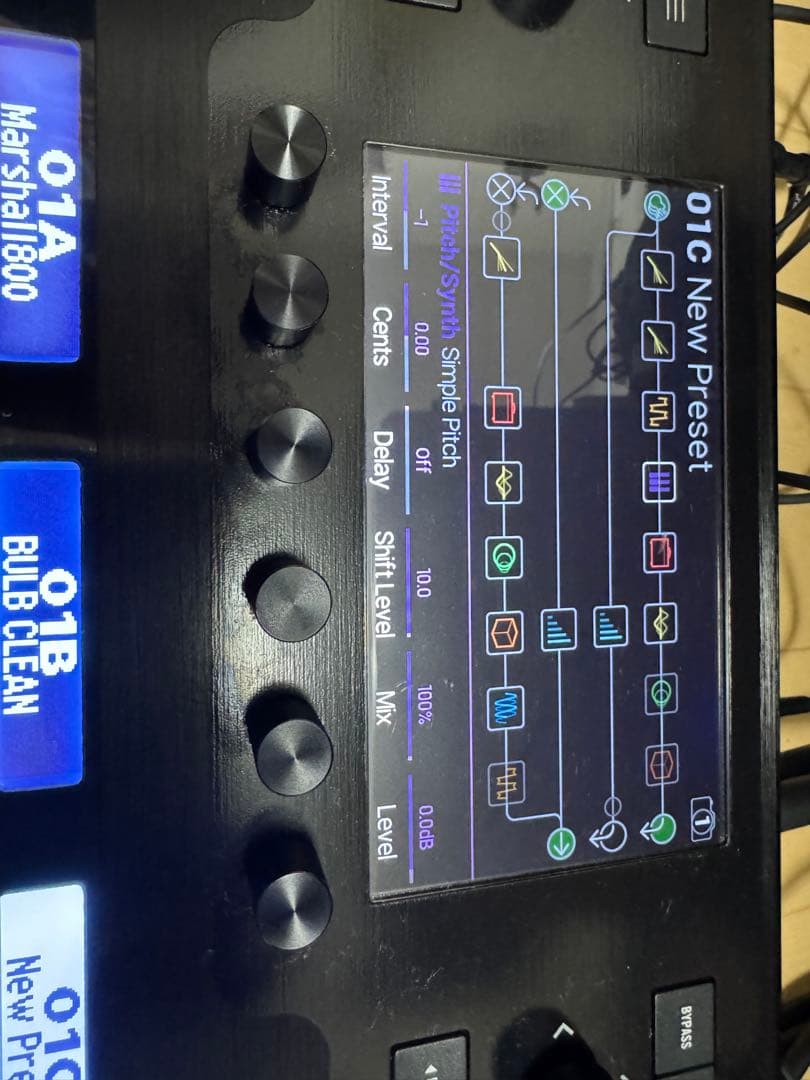 Line 6 Helix floor バックパック付き