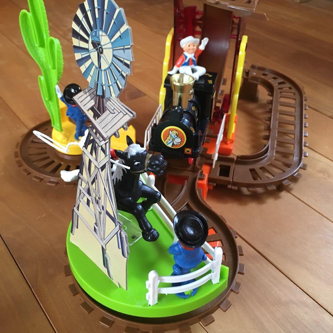 激レア くるくる回転汽車 ウェスタンポッポ