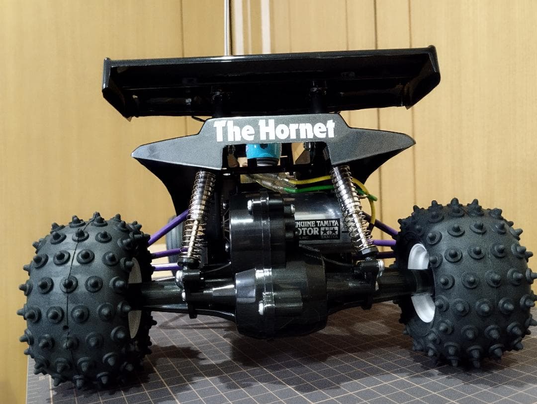 タミヤ　１／１０電動RC　ホーネット（組立済）と送信機のセット