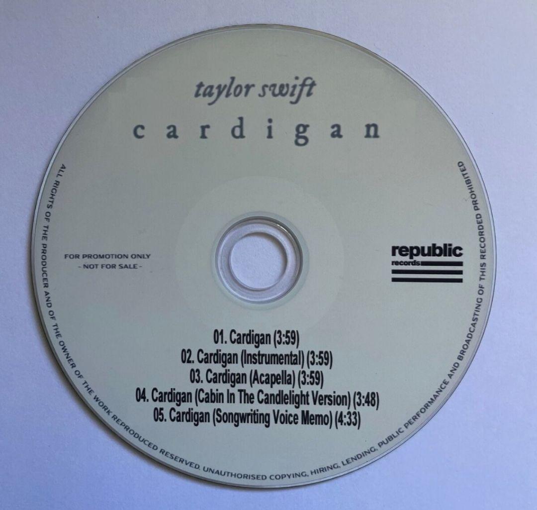 洋楽 Taylor Swift Cardigan Promo 1CD