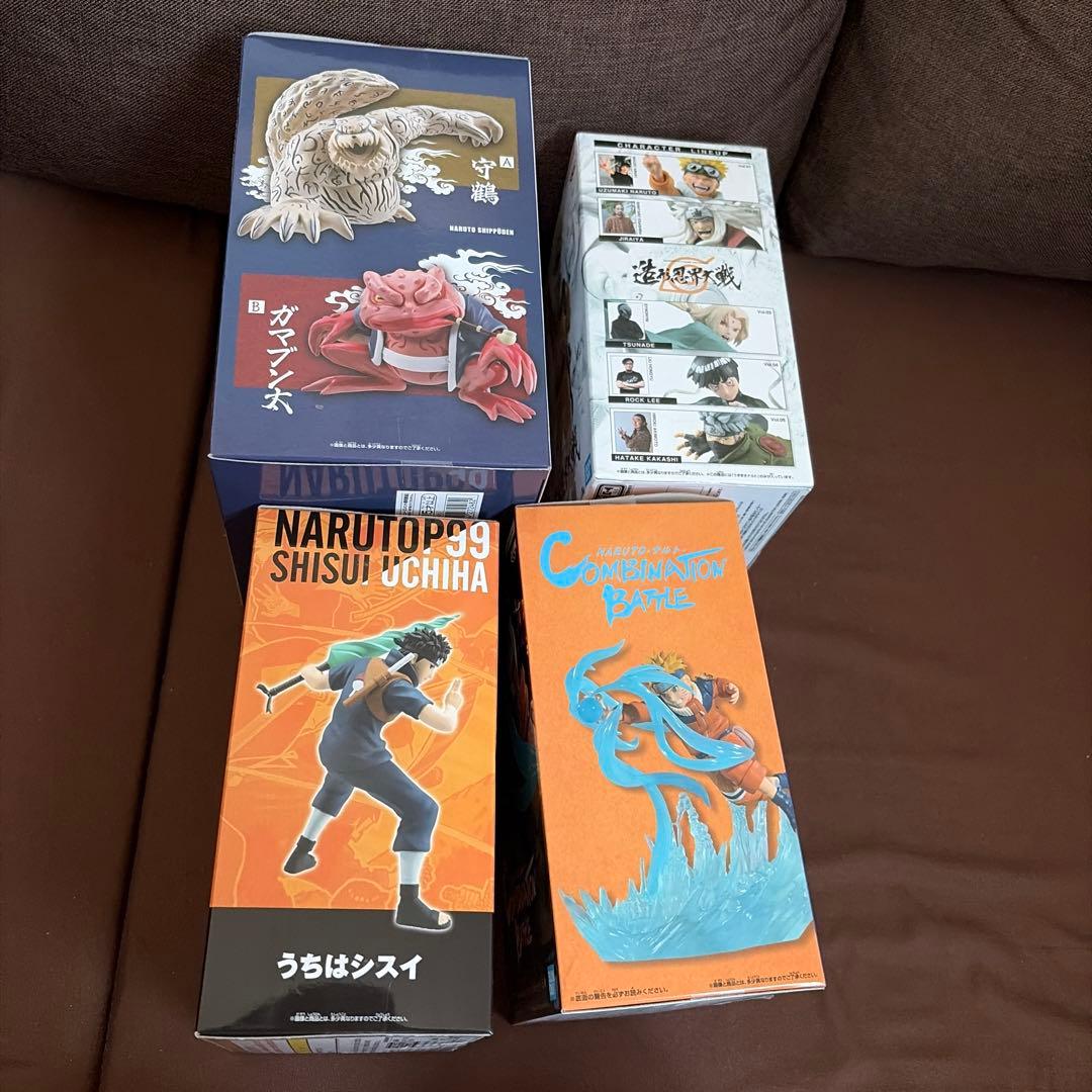 ナルト　NARUTO フィギュア　4点セット