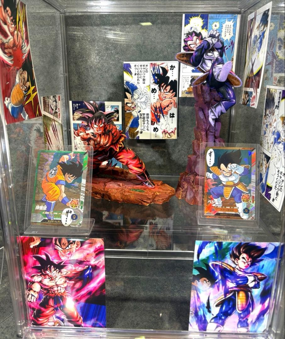 ドラゴンボール　マッチメイカーズ　悟空VSベジータ　界王拳　ギャリック砲