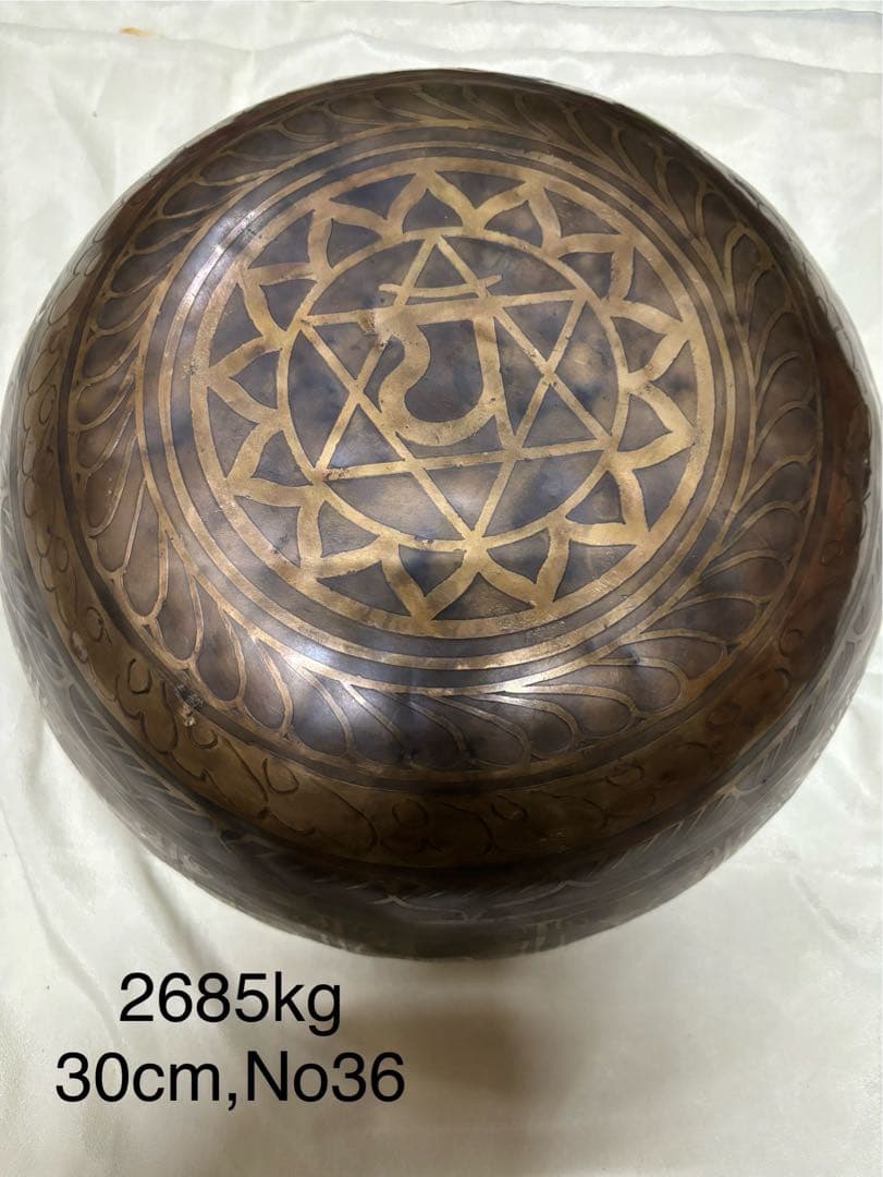 2025 シンギングボウル no36 5人ターラ娘ボウル 30cm