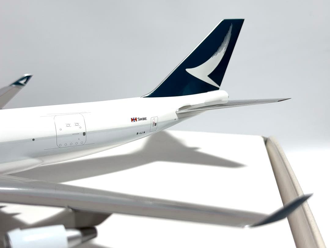 航空機・ヘリコプター hogan 1/200 B747-400ERF Cathay Pacific