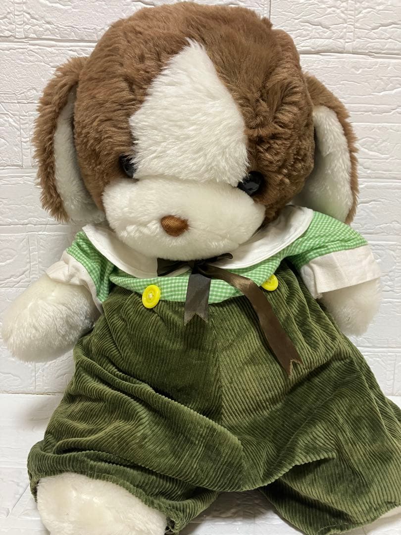 昭和レトロ リトルハウス BIG ぬいぐるみ 犬 いぬ LITTLE HOUSE