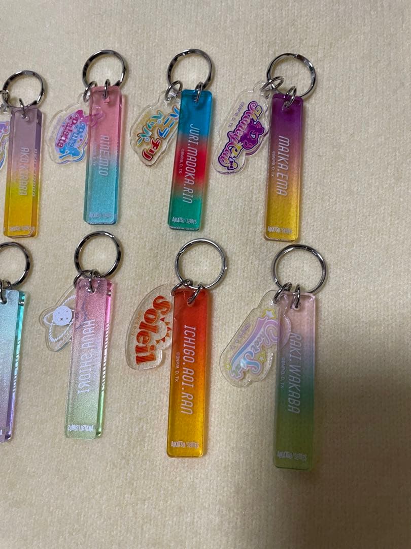 アクリルプレートキーホルダー
