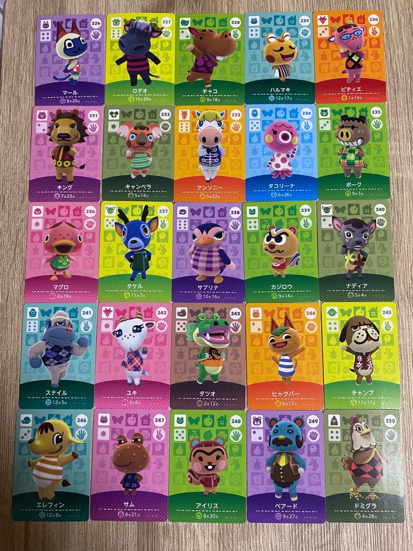 どうぶつの森 amiibo カード 第3弾 フルコンプリート セット
