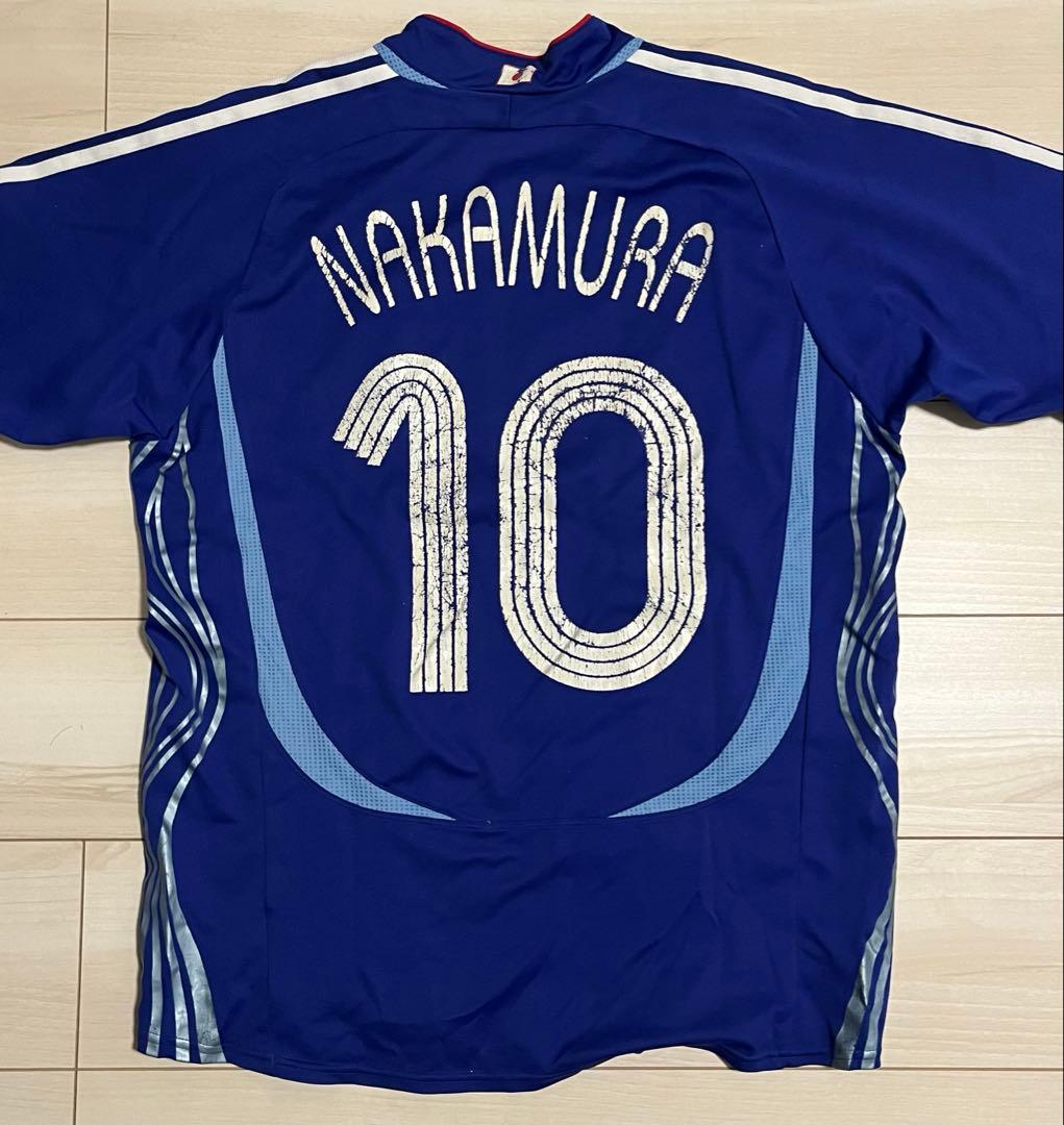 アディダス 日本代表 ユニフォーム　中村俊輔　#10 サイズL