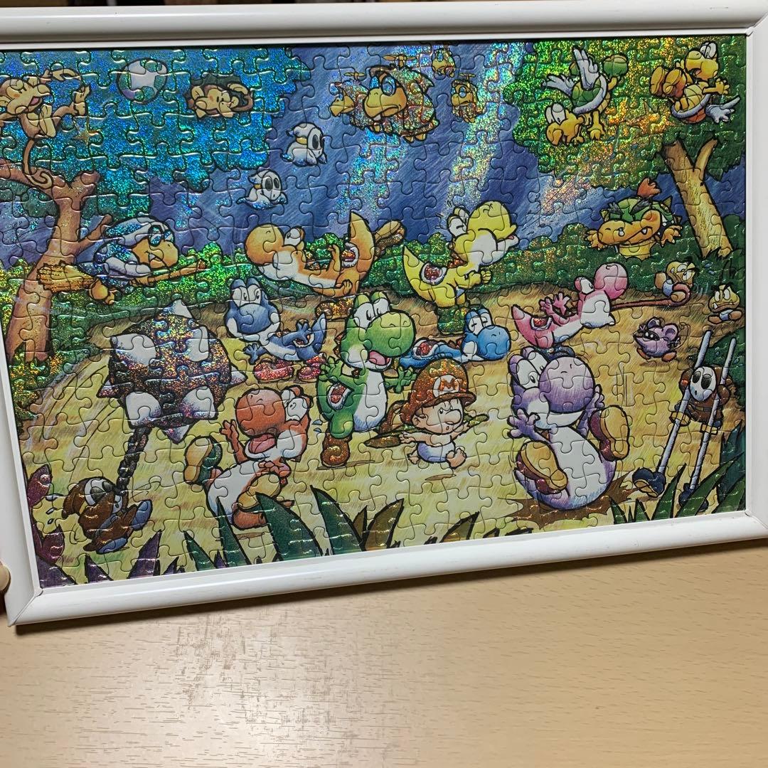 ヨッシーアイランドベイビーマリオパズル 完成品