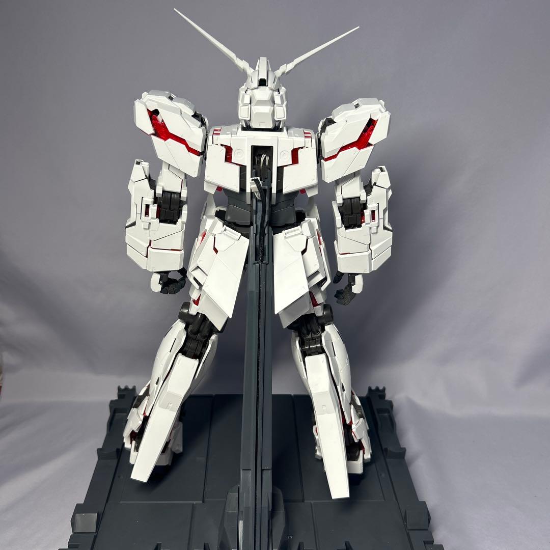 PG RX-0 ユニコーンガンダム 素組 LED付き