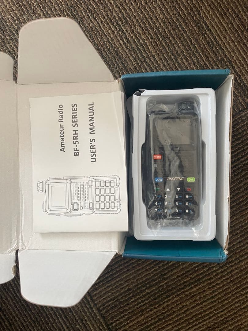 広帯域受信機　 BAOFENG UV-5RHPROMAXデュアルバンド