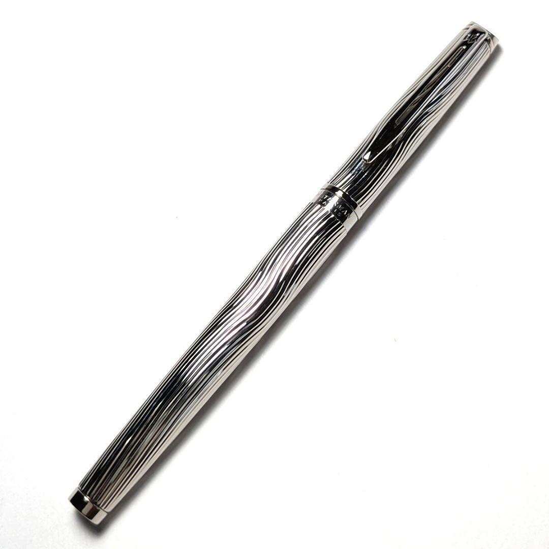 wmf9 ウォーターマン 万年筆 メトロポリタンDX メタルCT F細字 両用式