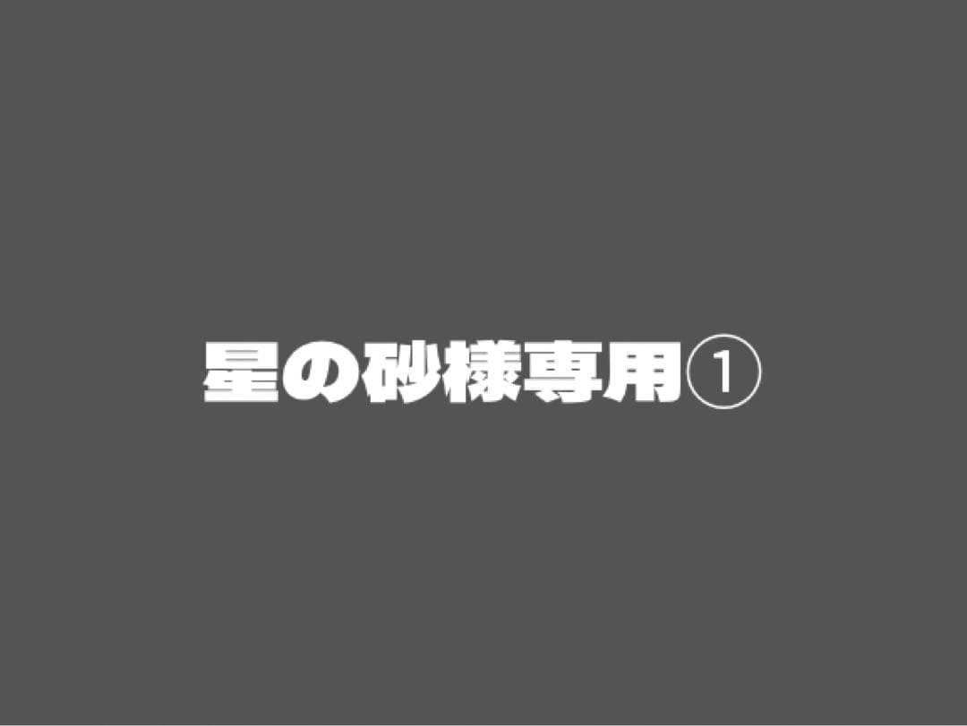 星の砂①