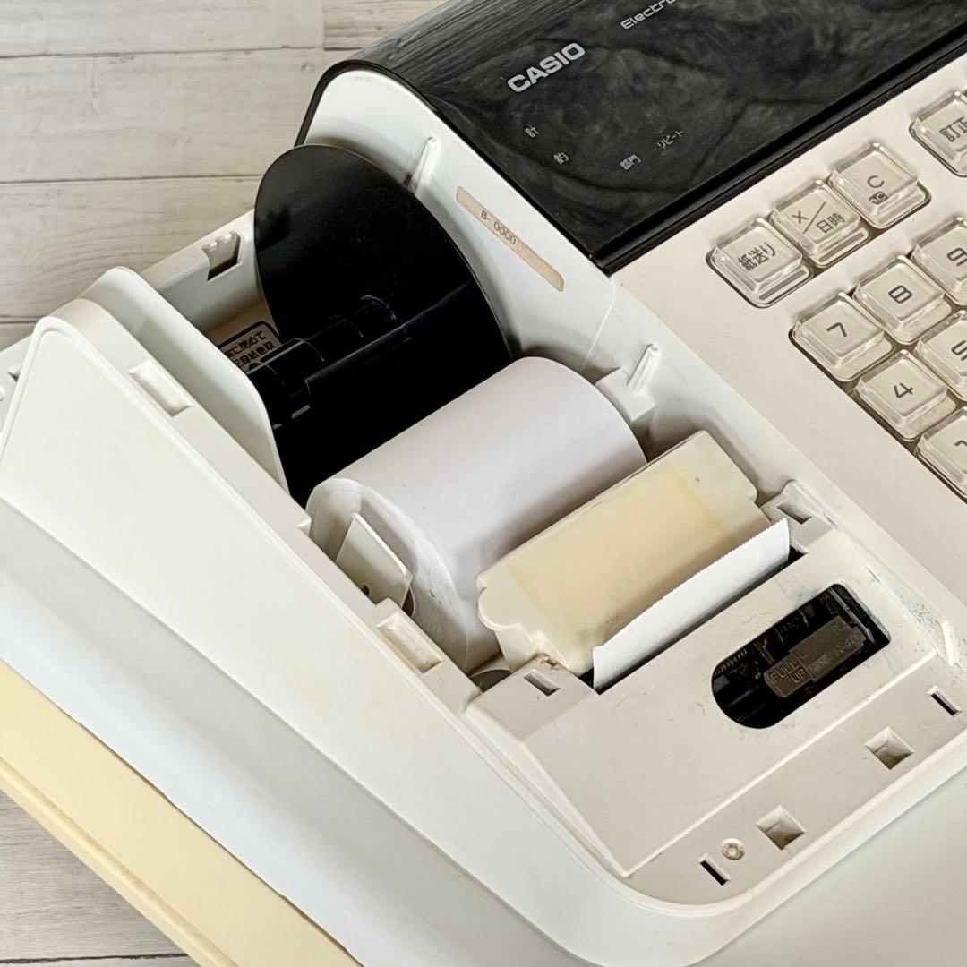 CASIO「110ER」電子レジスター インク交換済み