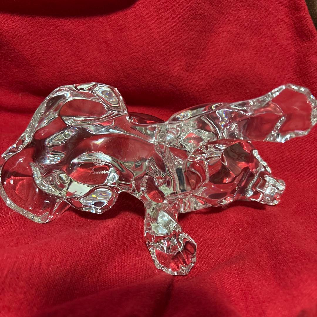 BACCARAT バカラ ライオン 置物