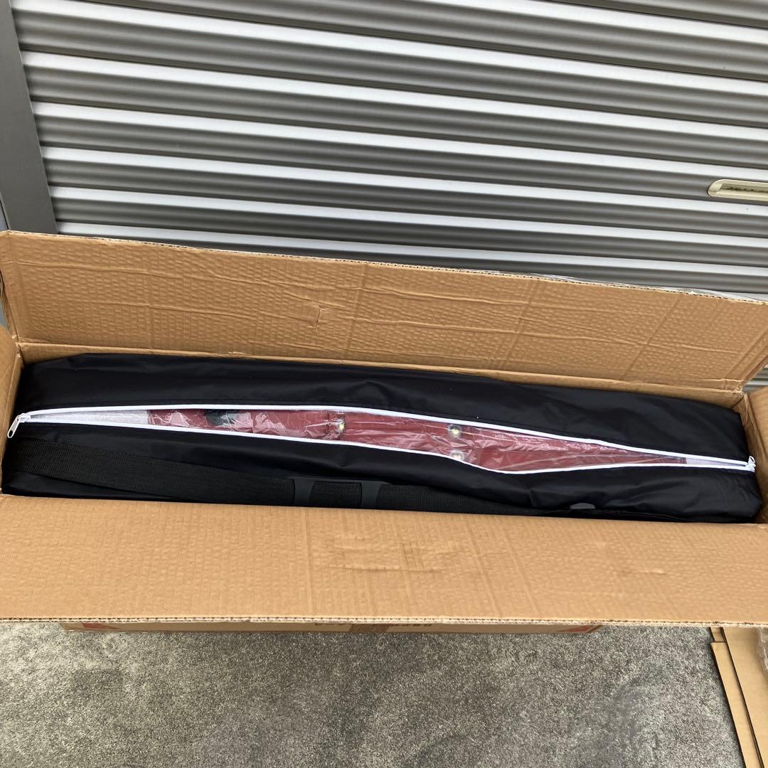 BTM マッサージベッド WF189482EAA 赤色 収納バッグ付き