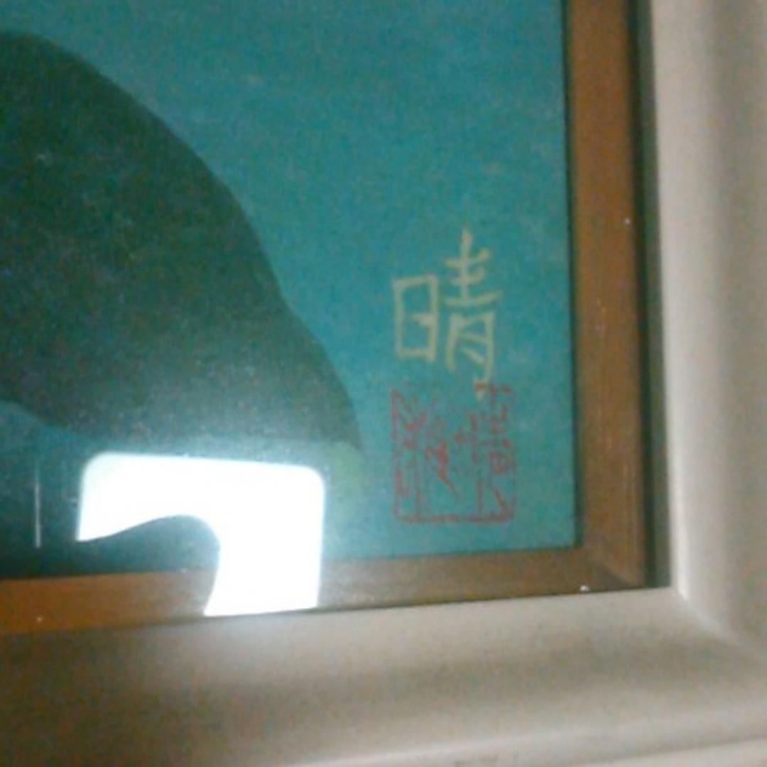 絵画　白薔薇