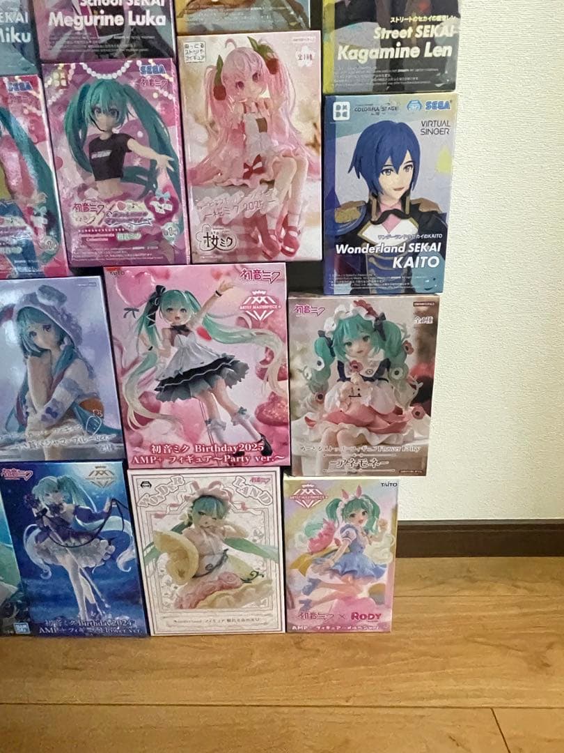 初音ミク　プライズ　フィギュア　20点　まとめ AMP レン　リン　カイト　他