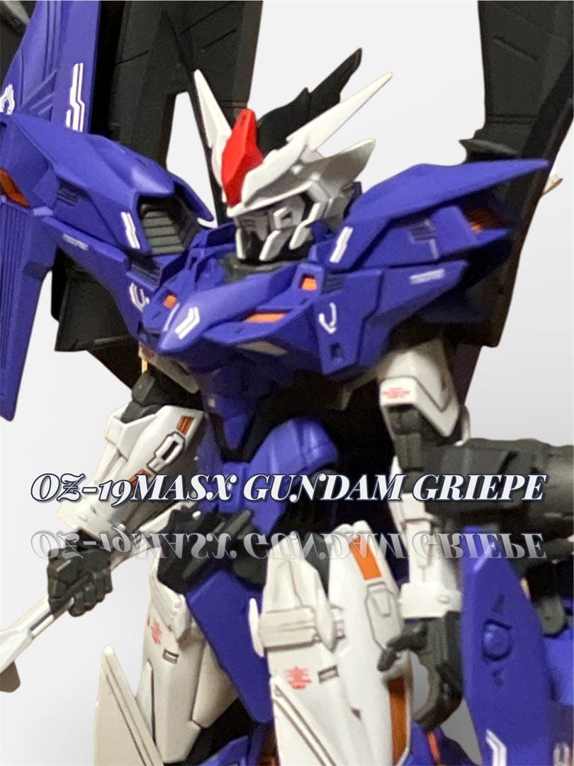 HG 1/144 OZ-19MASX ガンダムグリープ 全塗装完成品