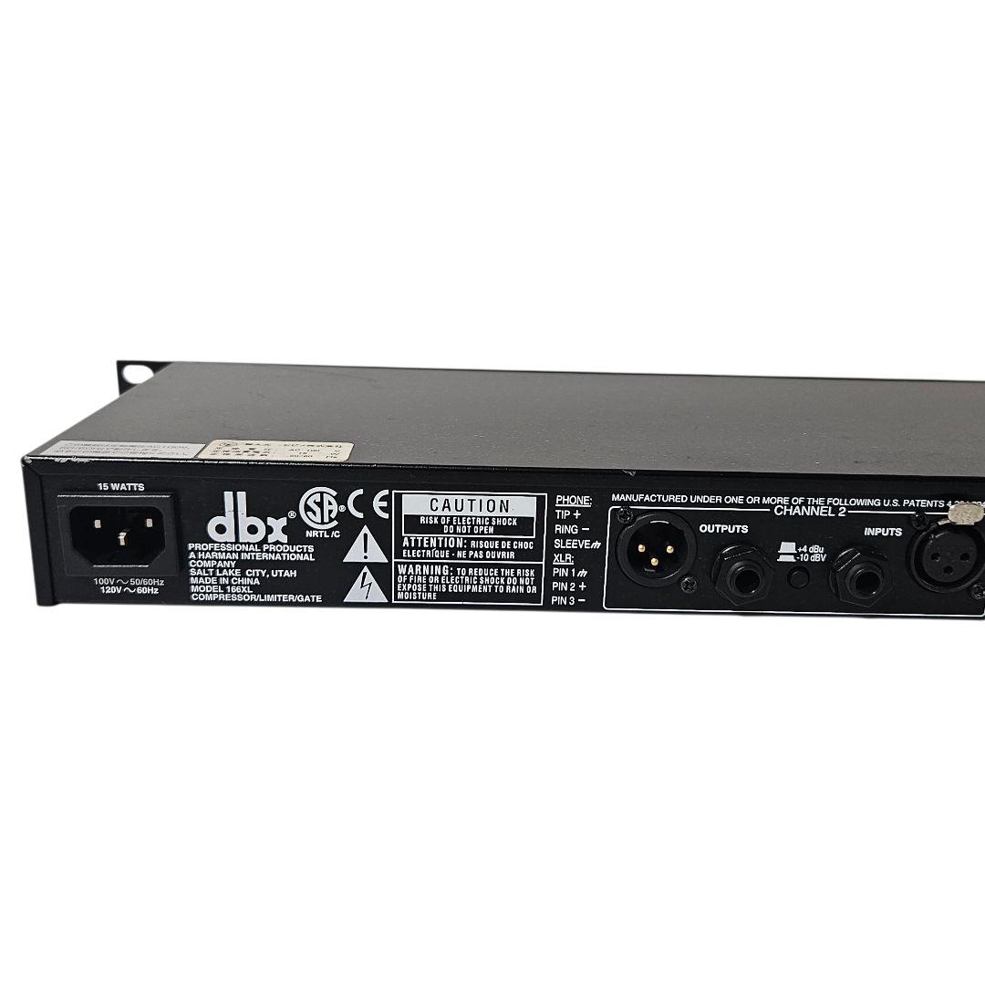 dbx 166XL ステレオコンプレッサー