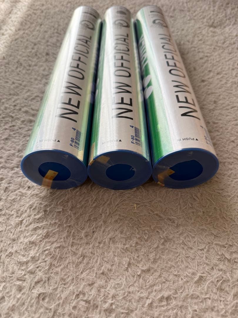 YONEX NEW OFFICIAL 三本セット
