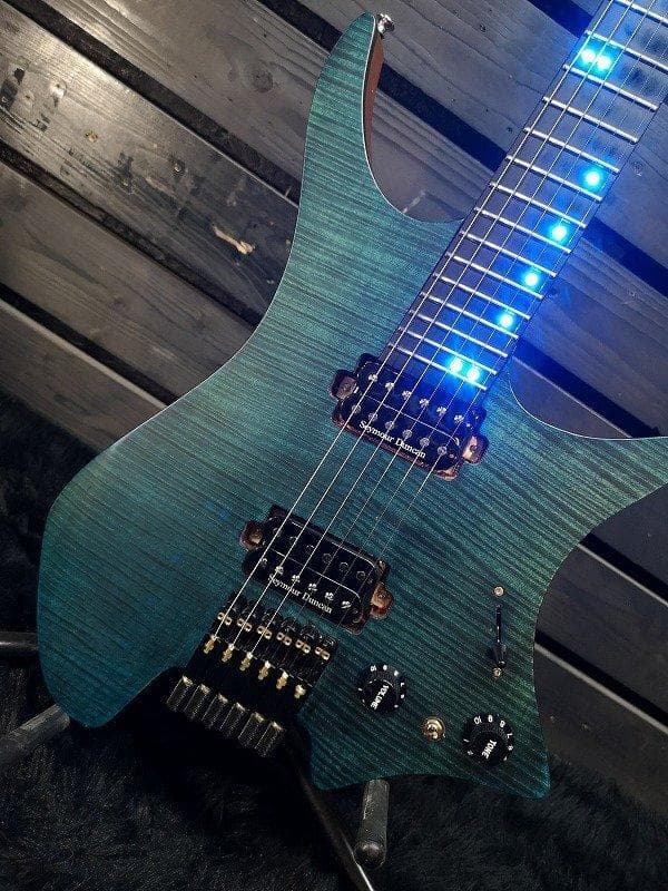 ◆大感謝祭!! NK Guiars Blue 6弦 光るネック G1G22738