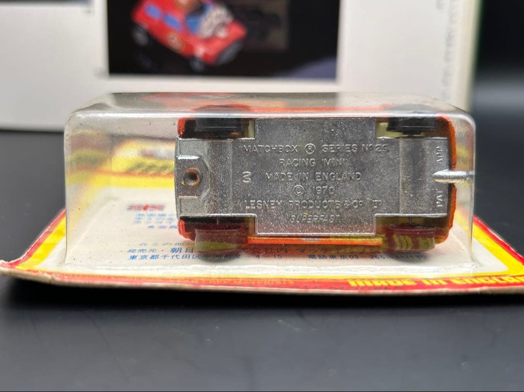 イギリス製MATCHBOX MINICOOPERSuperfast ミニクーパー