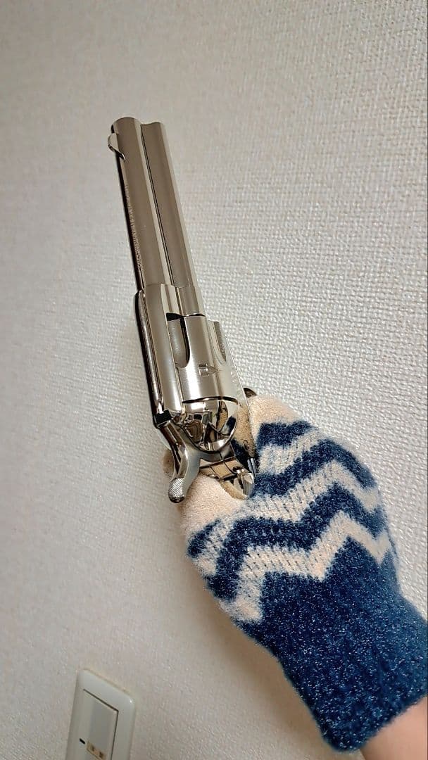 [美品] タナカ SAA ペガサス2 ニッケルフィニッシュ