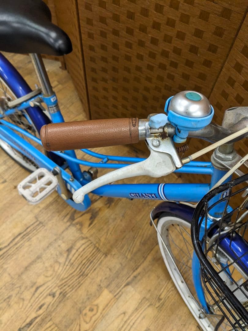 U080 子供用自転車　22インチ　ブルー