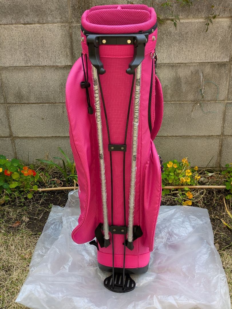 MANGILAO GOLF CLUB ゴルフバッグ　キャディバッグ ピンク