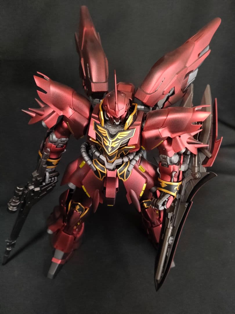 GUNPLA ガンプラ 塗装済 完成品 MG 1/100 シナンジュVer.Ka
